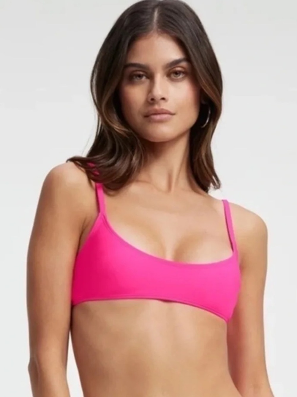Good American Hot Pink Bikini Set